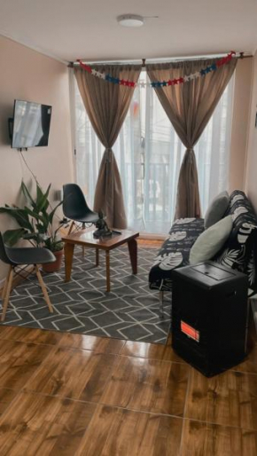 Departamento Dichato hasta 7 personas frente a la playa